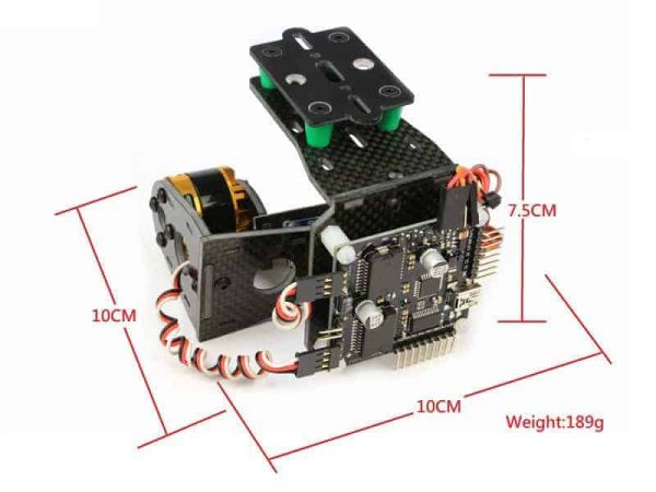 Brushless Camera Gimbal Kit (without motors and controller)