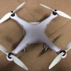 "Fat Phantom" case with landing gear, 1045 props, LED lampshade