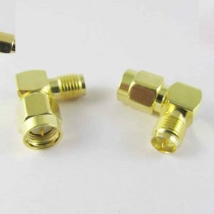 SMA Male Plug To RP-SMA Female Male Pin Right Angle 90 Degree RF