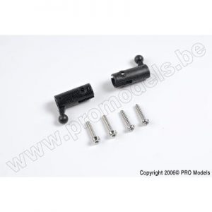TAIL ROTOR GRIP SET ZOOM 450 EP/GP