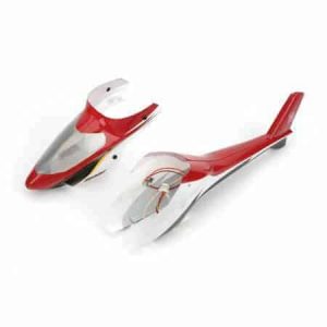 (EFLH2427) - Complete Red Canopy with LEDs (Installed)