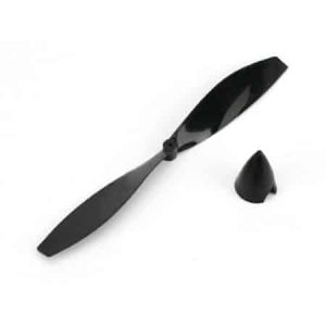 (PKZ3901) - Prop w/ Spinner (100 x 60mm): Ultra Micro J-3 Cub