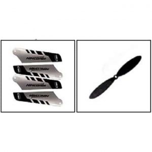 NincoAir Blades set 180 (Palm, Alu, AluPro)