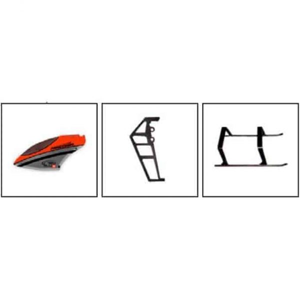 NincoAir Canopy - Skid - Tail (AluG)