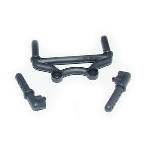 (YEL12052) - YellowRC Front+Rear Body Posts