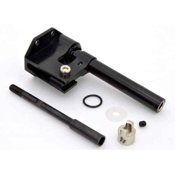 RC Boat Black Aluminum Φ4 x 70mm Adjustable Stringer Drive Shaft