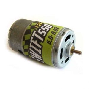 Brushed motor GPX Extreme: SWIFT 550 7.2V engine